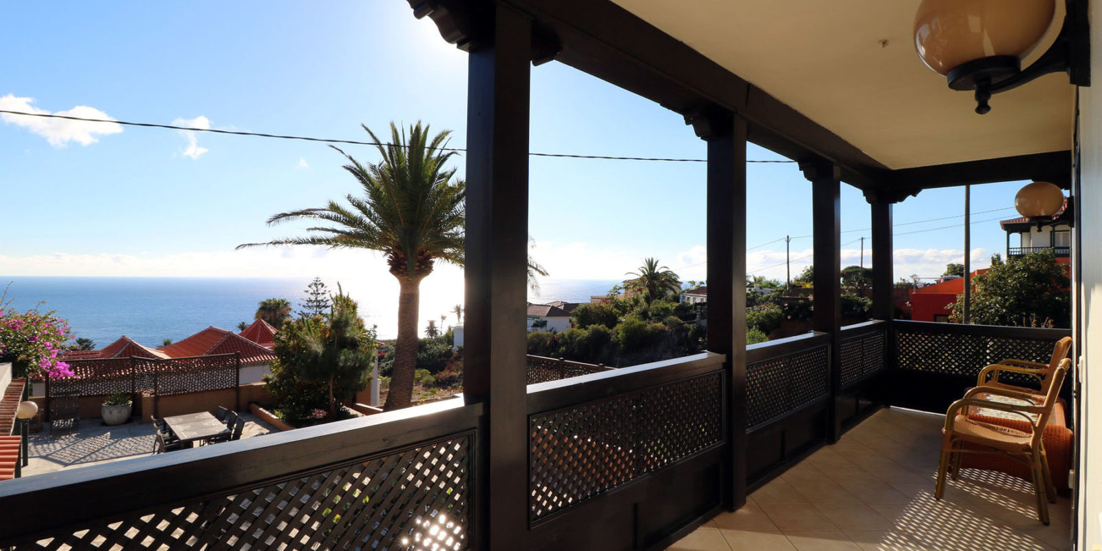 La Palma - Villa Escondida - Balcony - View