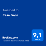 BookingAward Casa Gron 2023